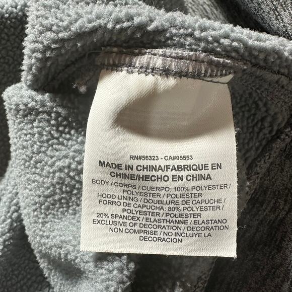 Nike Therma Fit Hoodie Womens Sz S Blue Gray Pullover Athletic Logo Swoosh Y2K - Picture 12 of 13